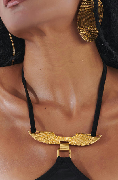 The Gold Plated MA'AT Wings Bikini
