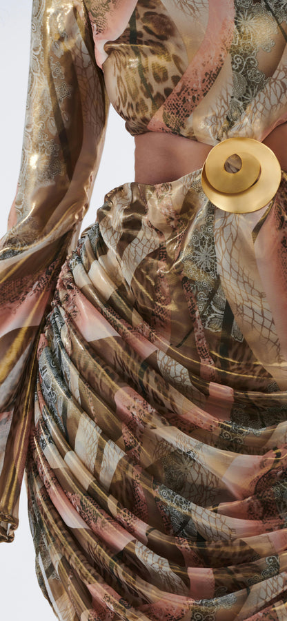 The Golden Buckle Dress