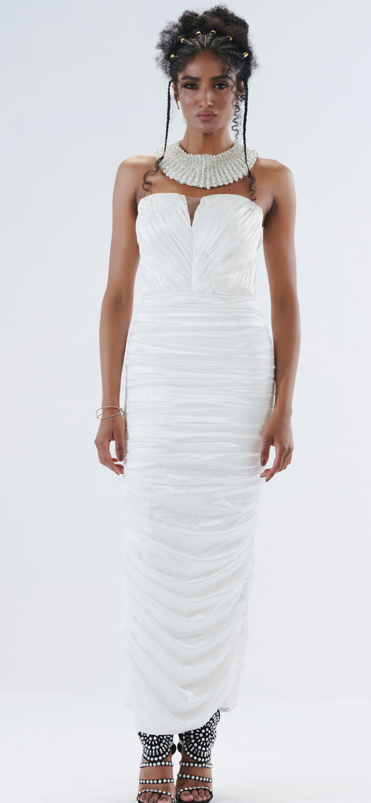 The White Hatshepsut dress