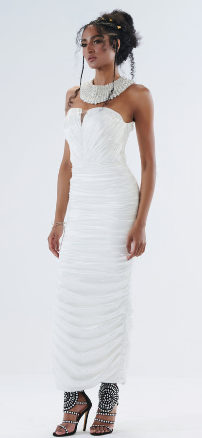 The White Hatshepsut dress
